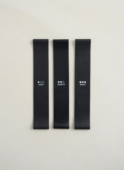 Black Resistance Bands 3-Pack