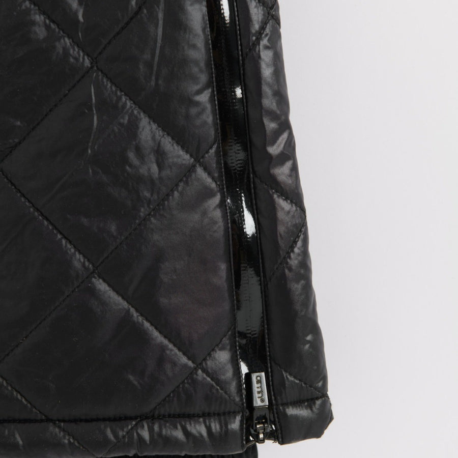Zipped Flare Hem
